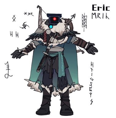 Viking cloth design for Eric